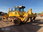 Used Komatsu Dozer for Sale,Used Bulldozer in yard for Sale,Side of used Komatsu for Sale